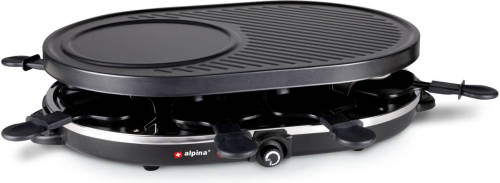 Alpina Gourmetstel - Bakplaat - 1200w - 8 Personen