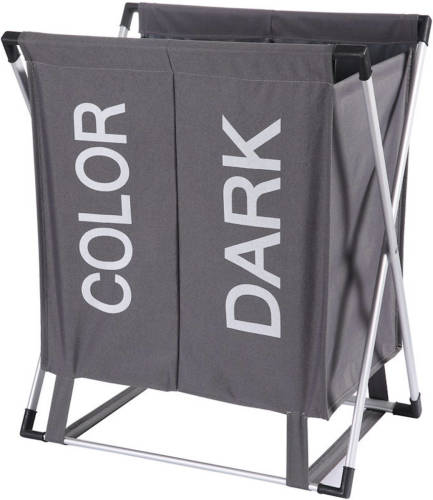 Decopatent Wassorteerder 2 Vakken Voor Donkere En Gekleurde Was - 60 Liter