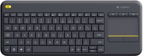 Logitech K400 Plus Wireless Touch Zwart QWERTY