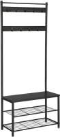 O'Daddy Kapstok Xl - Met Schoenenrek 6 Paar En 9 Haken - 70x32x175 G