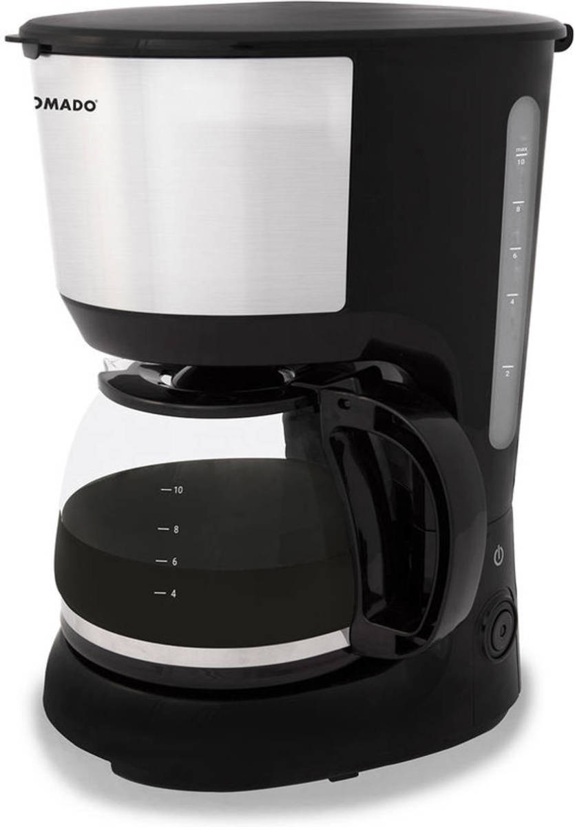 Tomado Tcm1201s Koffiezetapparaat - 10 Kopjes - Zwart