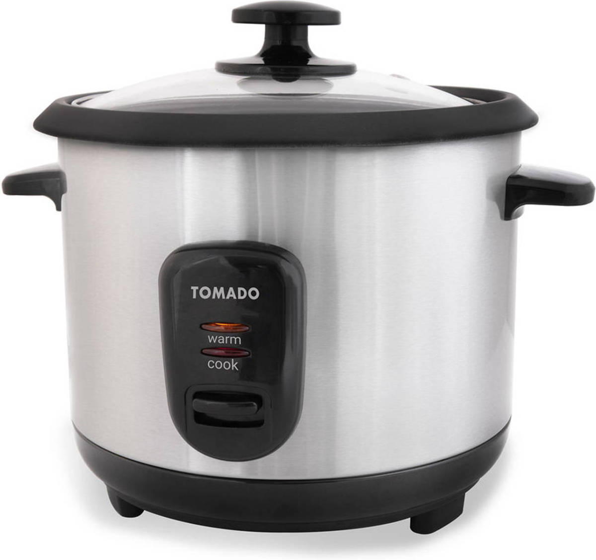 Tomado Trc1001s - Rijstkoker - 5 Porties - Warmhoudfunctie - Rvs