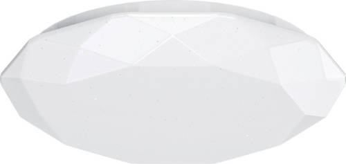 BES LED Led Plafondlamp - Aigi Dian - Opbouw Rond 24w - Natuurlijk Wit 4000k - Mat Wit - Aluminium