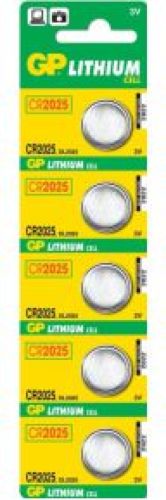 GP Batteries Lithium Cell CR2025 - [0602025C5]