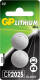 GP Batteries Lithium Cell CR2025 - [060.2025C2]