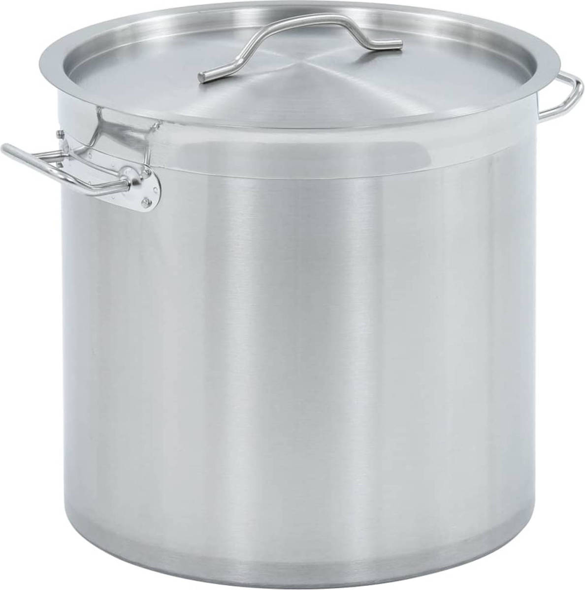 VidaXL Kookpan 25 L 32x32 Cm Roestvrij Staal