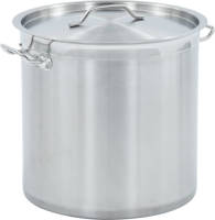 VidaXL Kookpan 33 L 35x35 Cm Roestvrij Staal