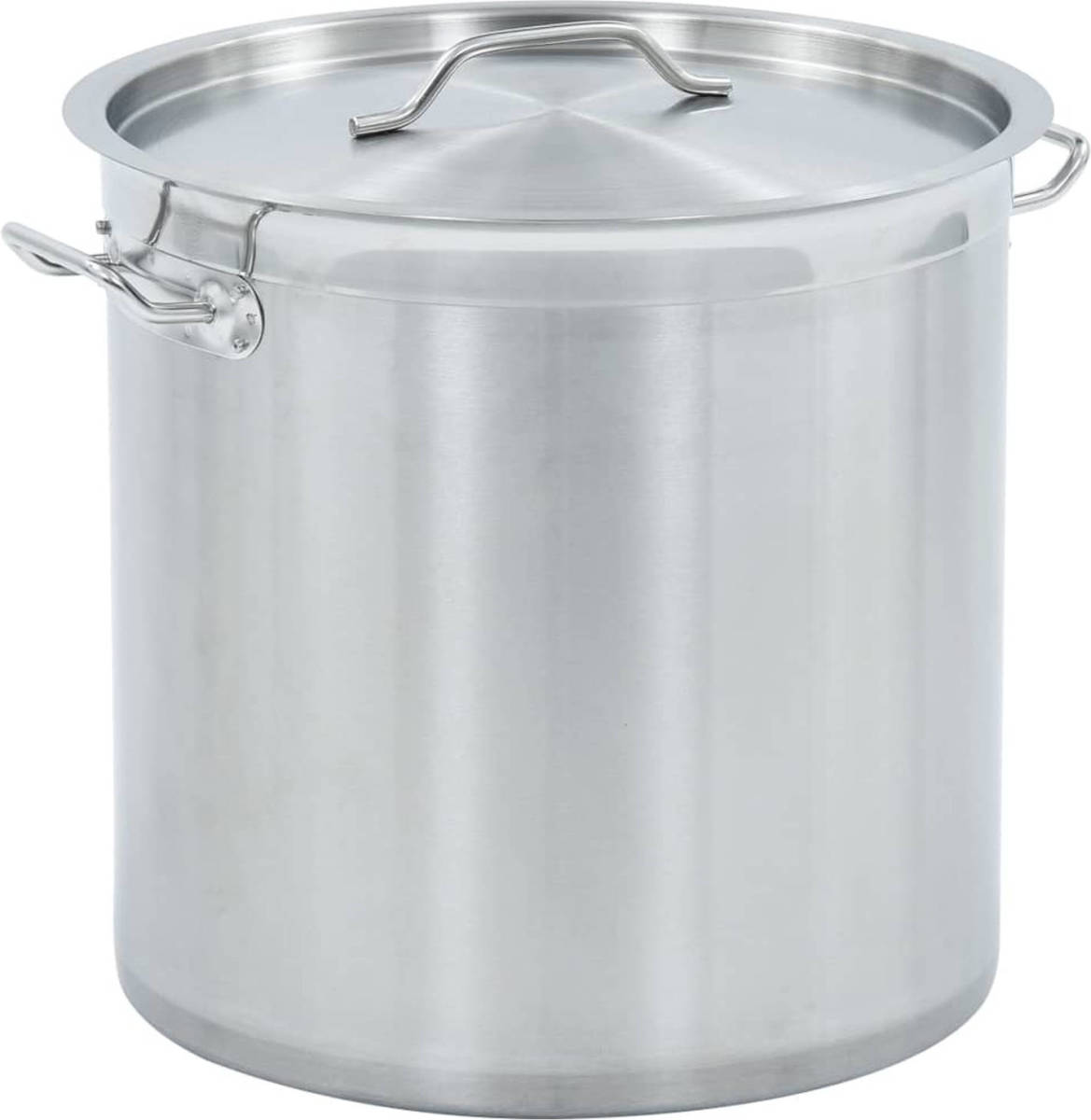 VidaXL Kookpan 33 L 35x35 Cm Roestvrij Staal