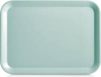 Zeller Aqua Blauw Dienblad Rechthoek Melamine 44 X 32 Cm - Dienbladen