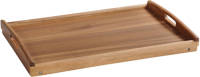 Decopatent Fsc® Acacia Houten Inklapbare Bedtafel Voor Op Bed Met Dienblad