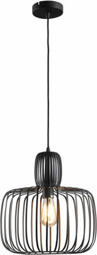 Freelight Hanglamp Costola Ø 45 Cm Zwart