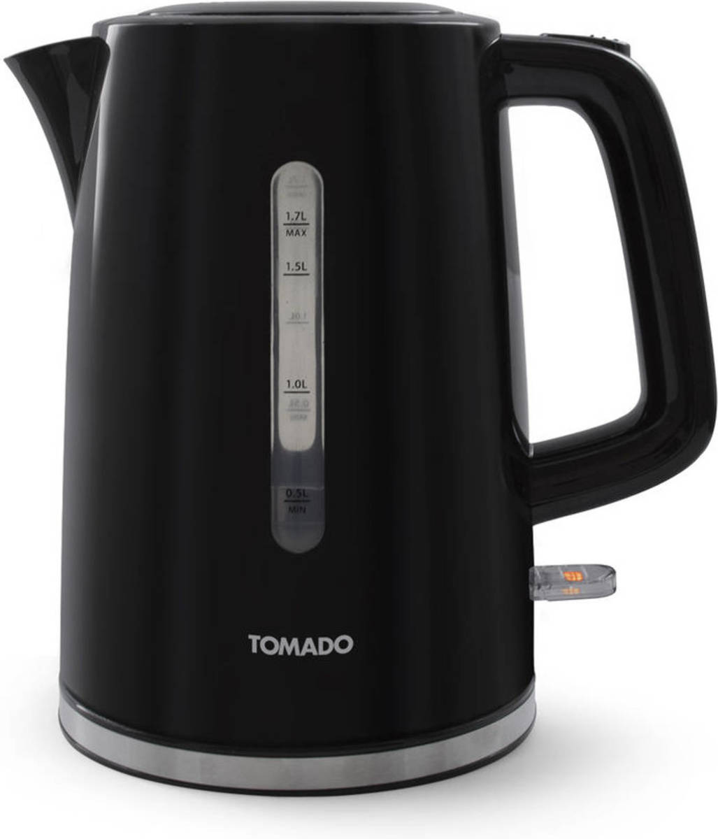 Tomado Twk1701b - Waterkoker - Zwart - 1,7 Liter Inhoud - Anti-kalkfilter