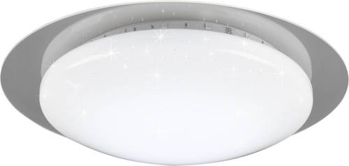 BES LED Led Plafondlamp - Plafondverlichting - Trion Bolbi - 13w - Aanpasbare Kleur - Rgbw - Rond - Mat Wit - Kunststof