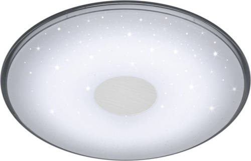 BES LED Led Plafondlamp - Trion Sorgina - 30w - Aanpasbare Kleur - Dimbaar - Afstandsbediening - Rond - Mat Wit