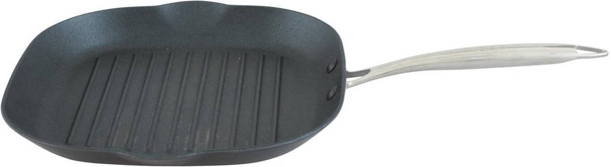 Point-virgule Pan-à-moi Grillpan - 28x28 Cm - Gietijzer