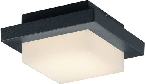 BES LED Led Tuinverlichting - Tuinlamp Plafond - Trion Hando - 3w - Mat Zwart - Aluminium