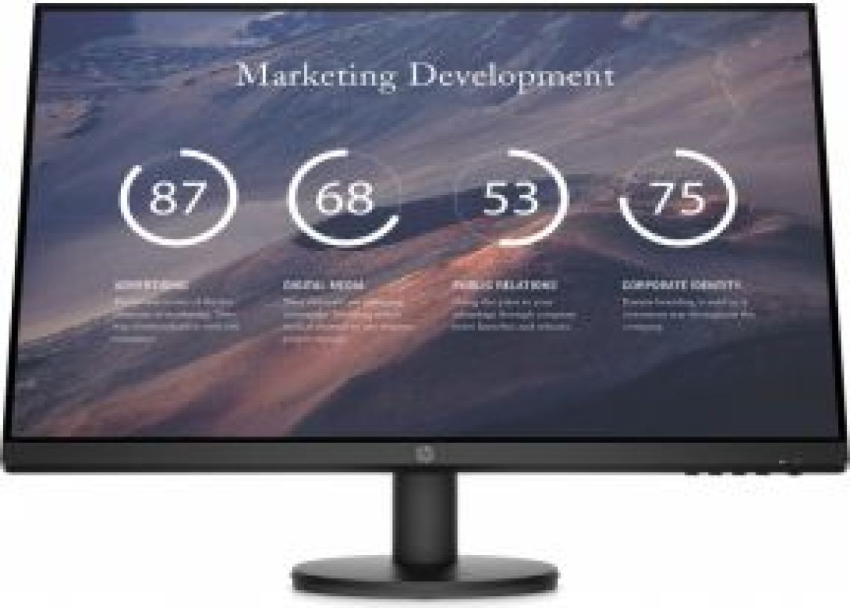HP P27v G4 68,6 cm (27 ) 1920 x 1080 Pixels Full HD LCD Zwart