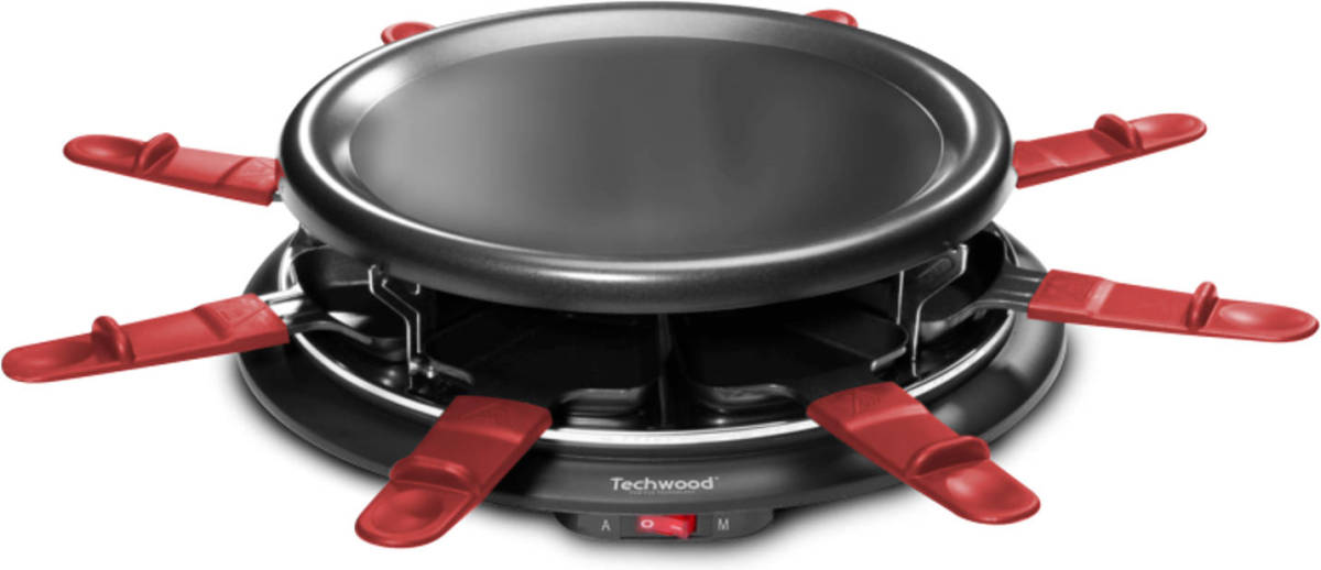 Techwood Grill- En Racletteset 8 Pannetjes