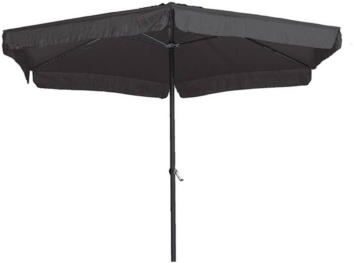 Garden Impressions Delta Parasol Ø300 - Donker Grijs