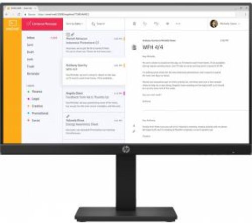 HP P24h G4 LED display 60,5 cm (23.8 ) 1920 x 1080 Pixels Full HD IPS Flat