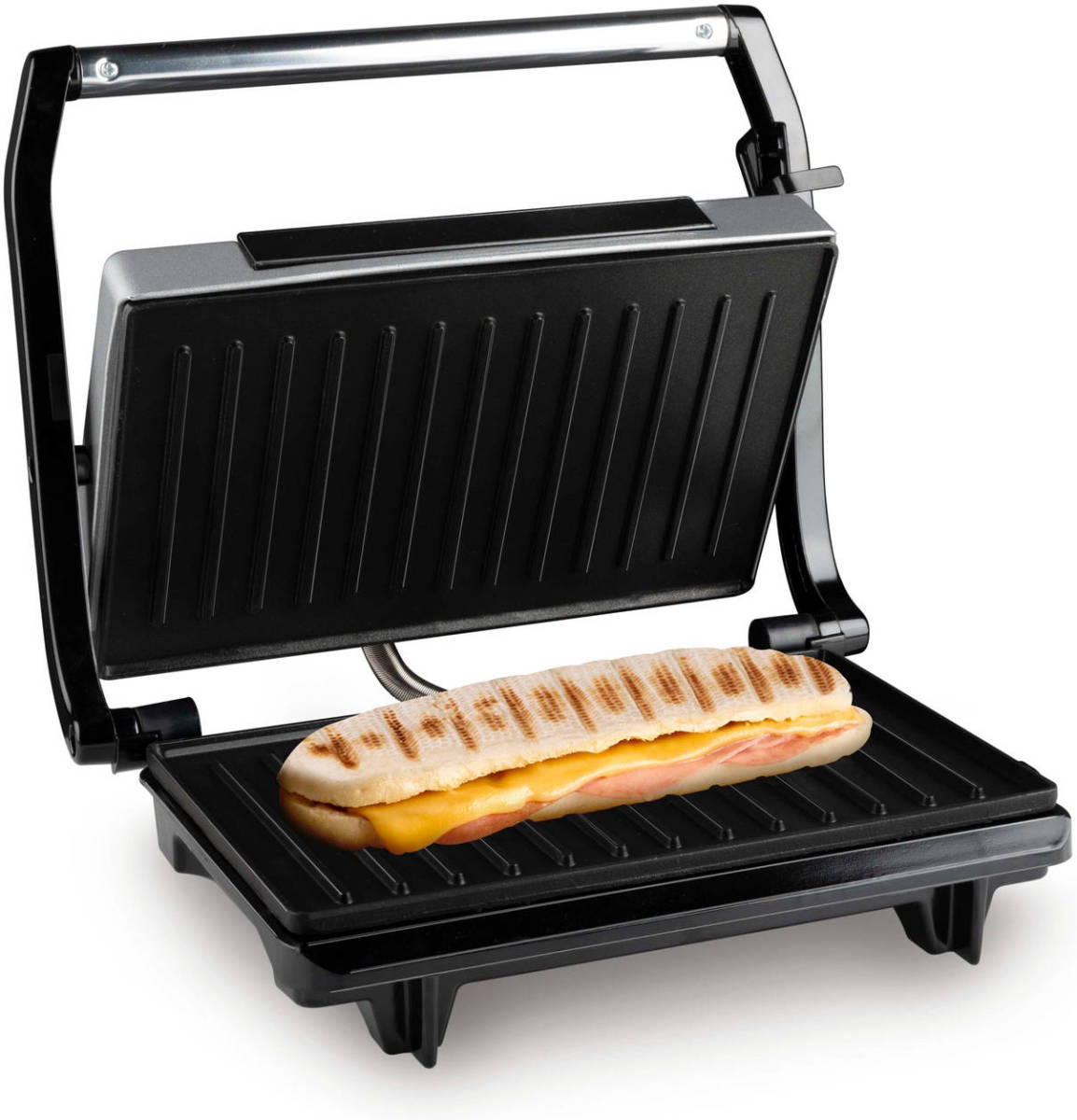 Alpina Contactgrill - Apparaat Voor Panini, Tosti, Hamburgers, Etc - 700 Watt - Anti-aanbak