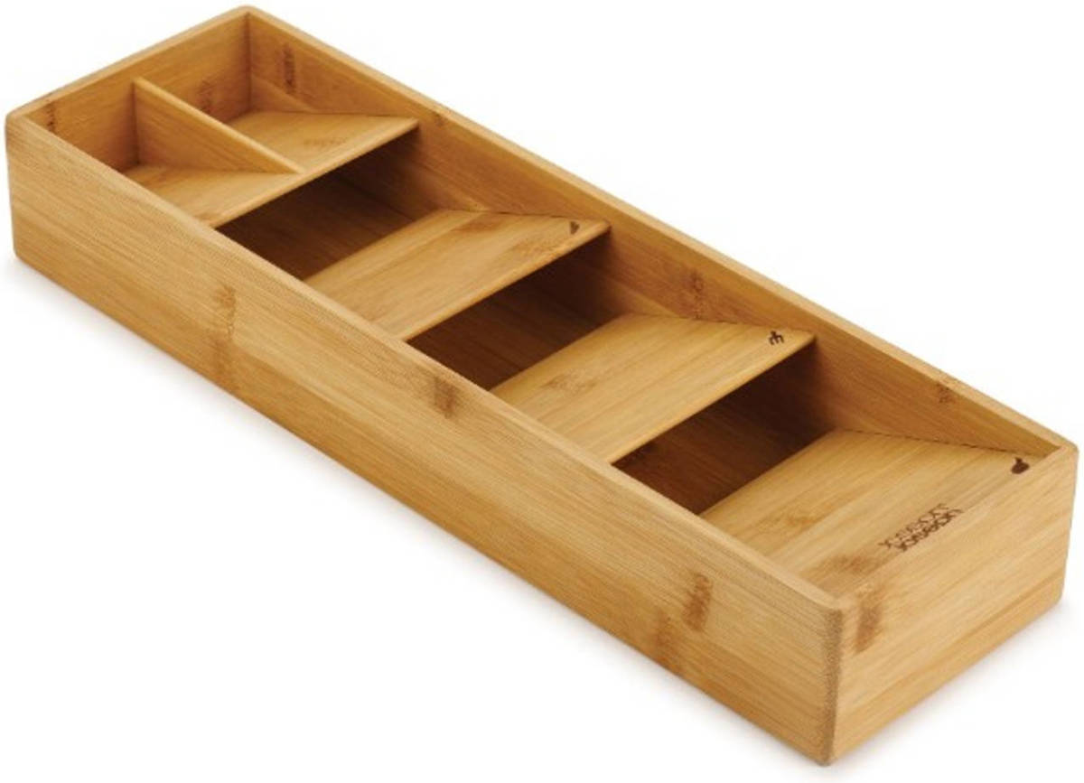 Drawerstore Bestekorganiser, Bamboe - Joseph Joseph