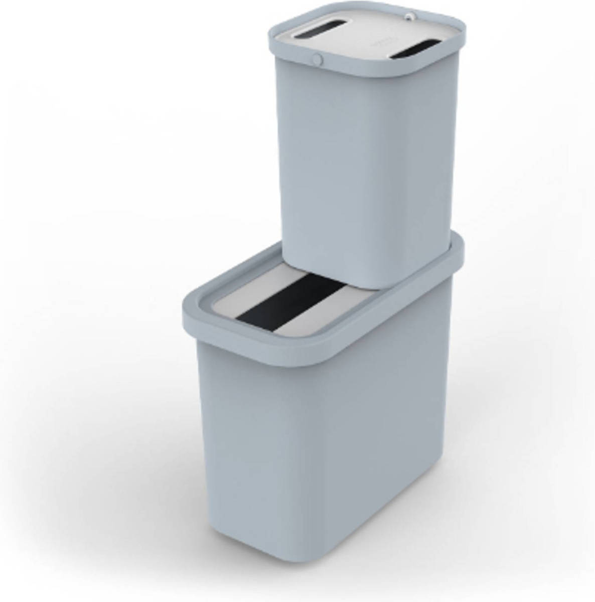 Gorecycle Recycling Afvalemmer, Set Van 2 Stuks, 46 Liter - Joseph Joseph