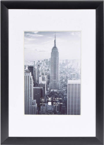 Henzo Fotolijst - Manhattan - Fotomaat 10x15 Cm - Zwart