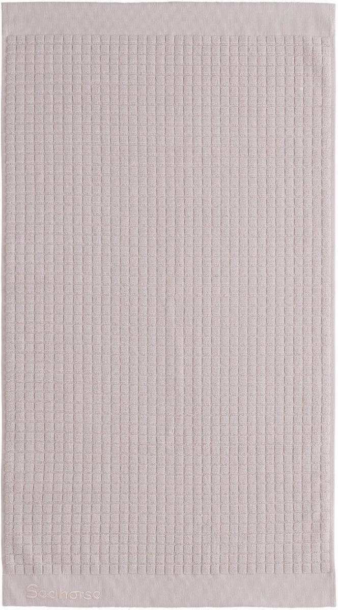 Seahorse Cube Badmat - Soft Blush 50x90cm