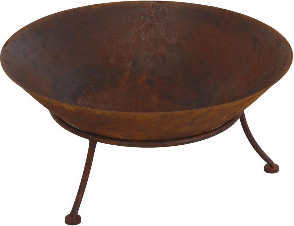 BBQ Collection - Vuurschaal - Op Standaard - Metaal - Bruin