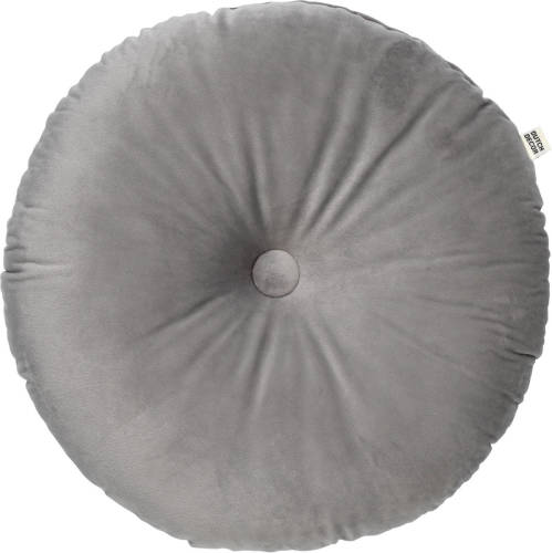 Dutch Decor Olly - Sierkussen Rond Velvet Micro Chip 40 Cm