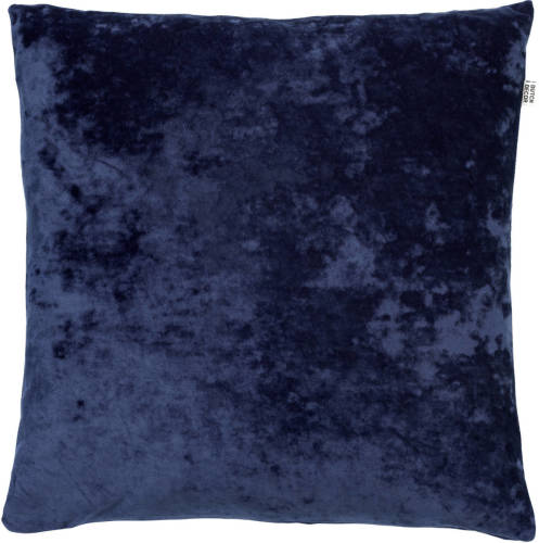 Dutch Decor Sky - Kussenhoes Velvet Insiginia Blue 45x45 Cm - Blauw