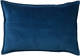 Dutch Decor Fay - Sierkussen Velvet Insignia Blue 40x60 Cm