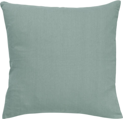 Dutch Decor James - Kussenhoes Van Katoen Jadeite 45x45 Cm - Lichtgroen - Groen