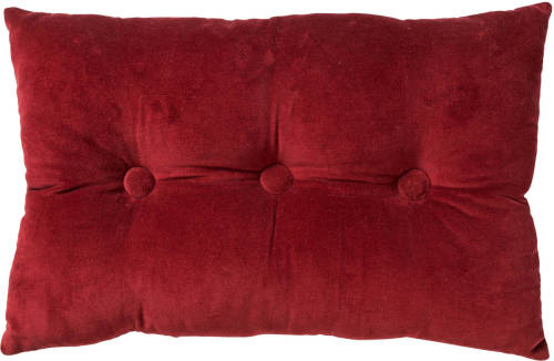 Dutch Decor Valerie - Sierkussen Velvet Merlot 40x60 Cm