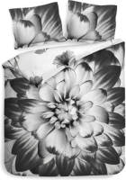 Heckett & Lane Dekbedovertrek Rosati - Zwart/wit - 2-persoons 200x200/220 Cm