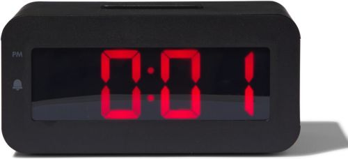 HEMA Wekker Digitaal LED (zwart)