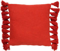 Dutch Decor Ruby - Sierkussen Van Katoen Aurora Red 45x45 Cm