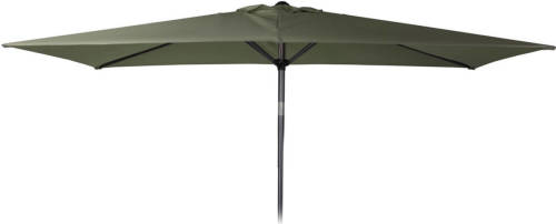 4Goodz Balkonparasol 150x250cm Met Knikarm - Olijfgroen