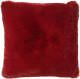 Dutch Decor Zaya - Sierkussen Unikleur Merlot 45x45 Cm - Rood - Rood