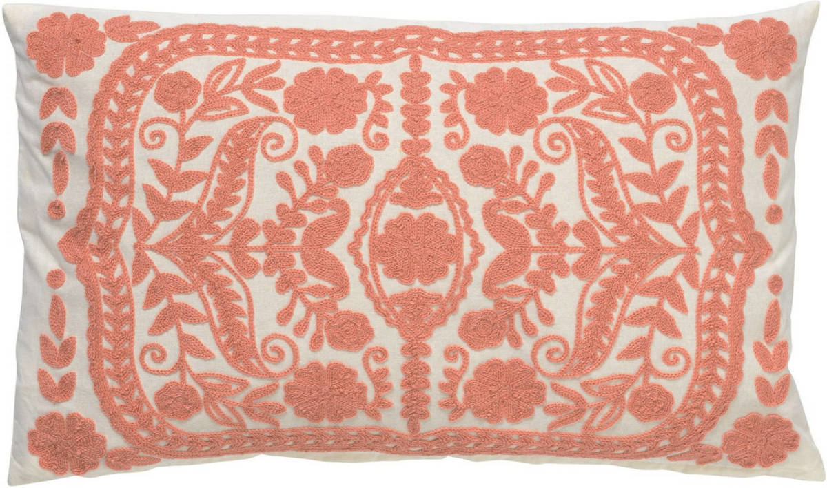 Dutch Decor Mimi - Kussenhoes Van Katoen Muted Clay 30x50 Cm