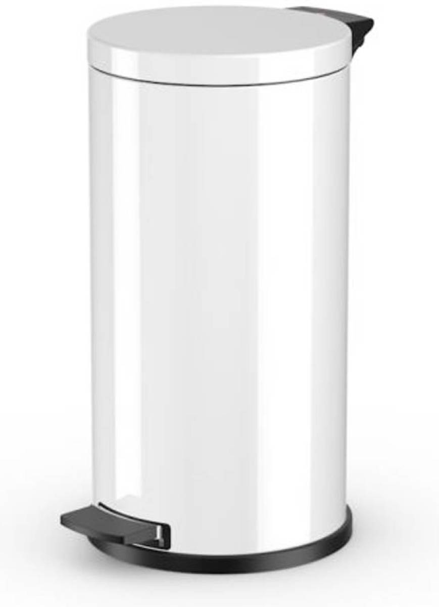 Hailo Pedaalemmer Solid L - 18 Liter - Wit