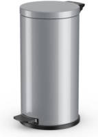 Hailo Pedaalemmer Solid L - 18 Liter - Zilver
