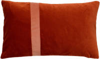 Dutch Decor Pippa - Sierkussen Velvet Potters Clay 30x50 Cm