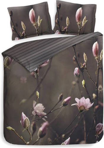 Heckett & Lane Dekbedovertrek Sarah - Rose Taupe - 1-persoons 140x200/220 Cm