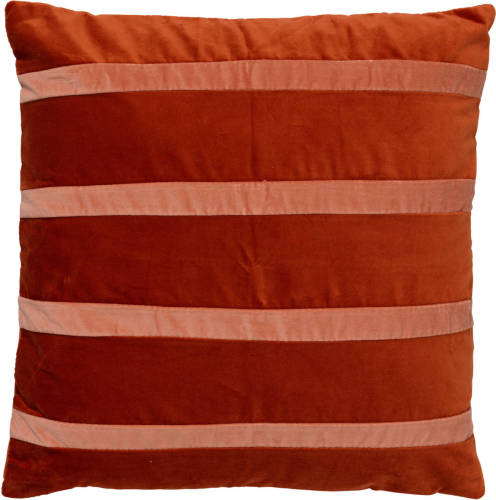 Dutch Decor Pemm - Sierkussen Velvet Potters Clay 45x45 Cm