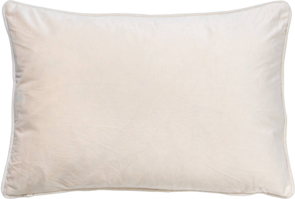 Dutch Decor Finn - Sierkussen Velvet Snow White 40x60 Cm