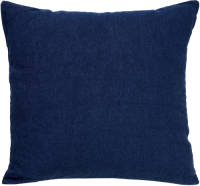 Dutch Decor Linn - Kussenhoes Linnen Insignia Blue 45x45 Cm