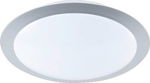 BES LED Led Plafondlamp - Plafondverlichting - Trion Ginzon - 9w - Warm Wit 3000k - Rond - Mat Titaan - Aluminium