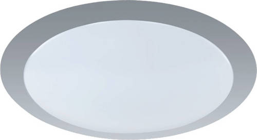 BES LED Led Plafondlamp - Plafondverlichting - Trion Ginzon - 12w - Warm Wit 3000k - Rond - Mat Titaan - Aluminium